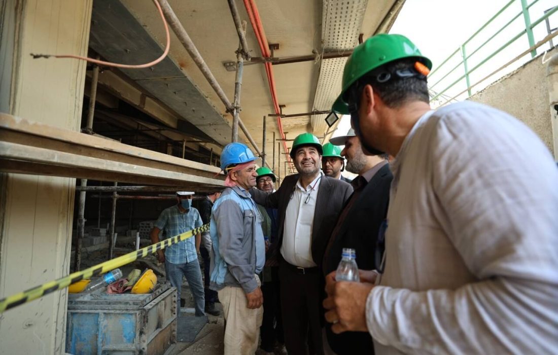 بازدید دنیامالی از مجموعه ورزشی آزادی