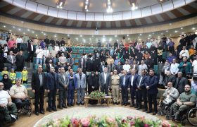 برگزاری مراسم بدرقه ورزشکاران و مربیان اعزامی تهران به پارالمپیک پاریس