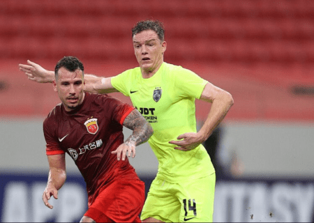 Shanghai Port FC (CHN) 2-2 Johor Darul Ta’zim (MAS)