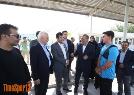حضور وزیرورزش در افتتاحیه لیگ برتر تیروکمان
