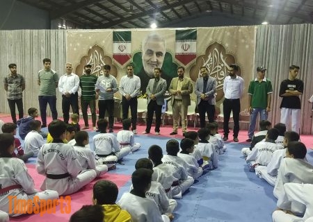 برگزاری مسابقات چند جانبه تکواندو شهرستان ازنا