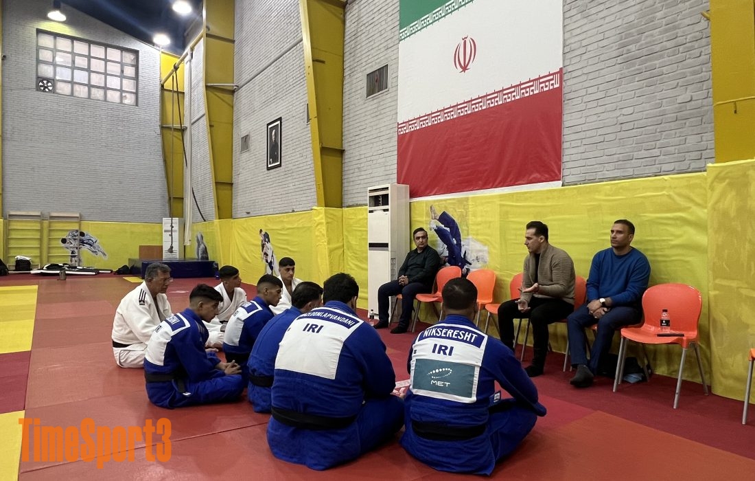 آخرین تمرین جودوکاران اعزامی به بحرین در حضور میراسماعیلی
