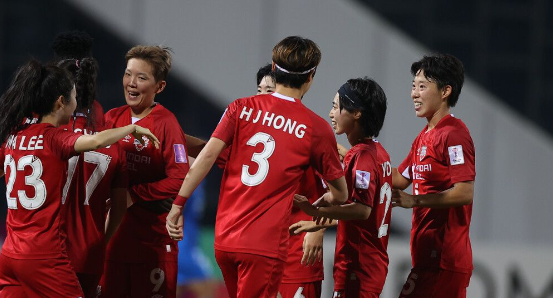 Wuhan Jiangda Women’s FC (CHN) 0-2 Hyundai Steel Red Angels Women’s FC (KOR)