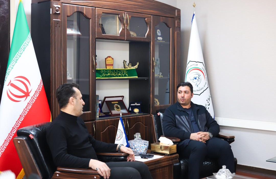 دیدار آرش میراسماعیلی با رییس هیات جودو استان آذربایجان شرقی