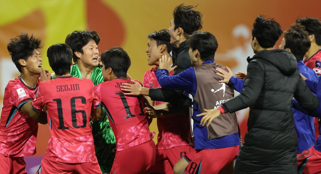 Hong stars as shootout win takes Korea Republic into semis