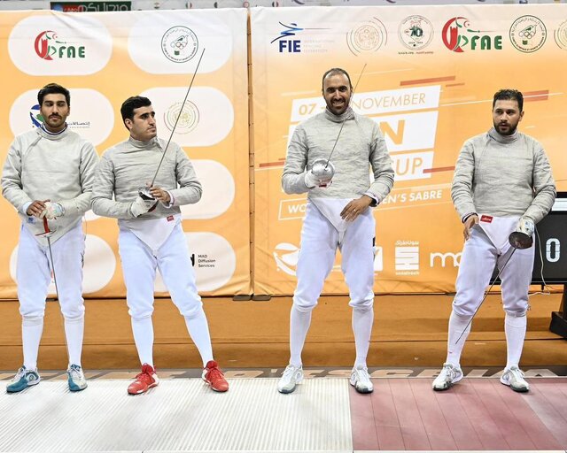 سقوط یک پله‌ای تیم ملی شمشیربازی ایران در رنکینگ جهانی