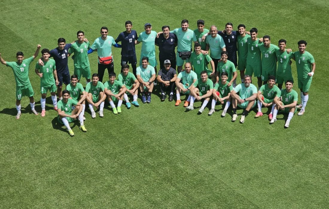 گزارش AFC از دیدار تیم فوتبال نوجوانان ایران برابر عمان