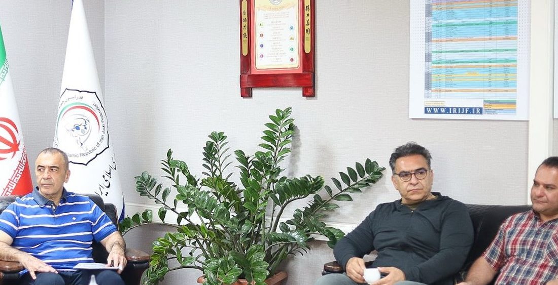 دیدار آرش میراسماعیلی با رییس انجمن جودو ناشنوایان کشور