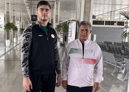 محمد پوریا بناییان برای حضور در کاپ اروپا عازم تفلیس شد