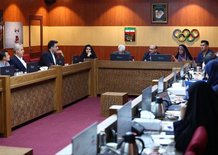 نشست مسئولان کمیته ملی المپیک و فدراسیون دوومیدانی برگزار شد
