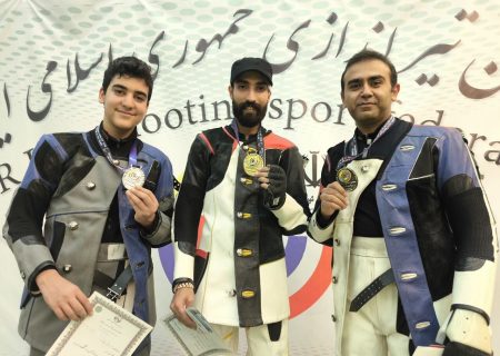 قهرمانی نکونام در مسابقات آزاد تفنگ