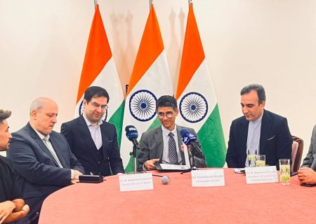 ملاقات رییس فدراسیون کبدی ایران با سفیر هند