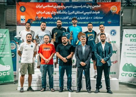کاظمی و سوری قهرمان پدل ۵۰۰ امتیازی شدند