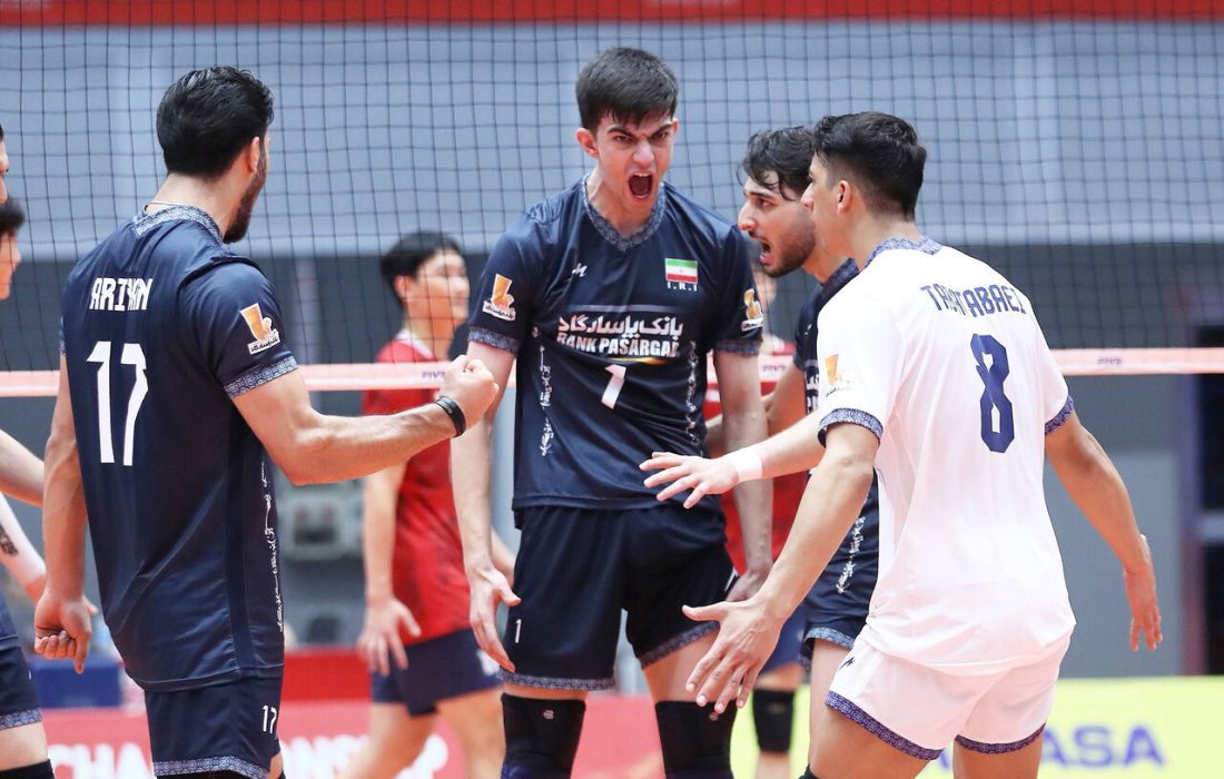 پیروزی ارزشمند والیبال جوانان ایران مقابل کره‌جنوبی در قهرمانی جهان U21