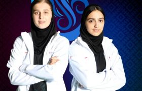 طلای بدمینتون جام کاسپین برای پریا اسکندری و هانا ملاکریمی در انزلی